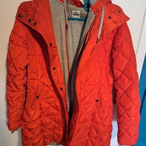Women's winter jacket like new, orange Toi&Moi