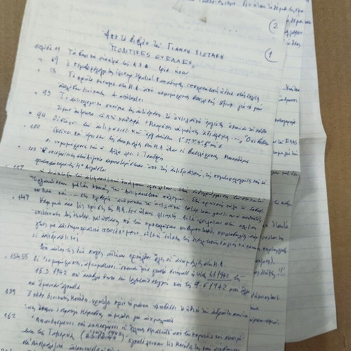 Political Storms used book with notes