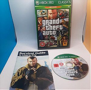 Microsoft XBOX 360 Grand Theft Auto IV
