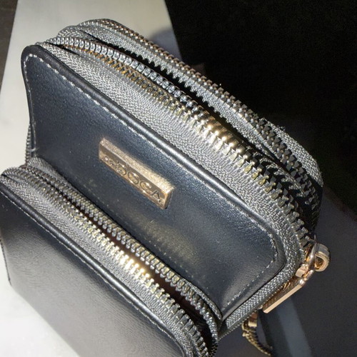 Doca black crossbody bag new, spacious for daily use