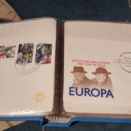 First Day Covers stamp collection like new from Netherlands 1970-1980