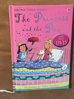 The Princess and the Pea hardcover book with story DVD, Usborne