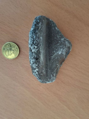 Black Sea Glass Collectible Piece new, large natural beach find