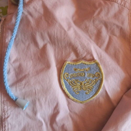 Jackett thin windbreaker like new, beige/blue