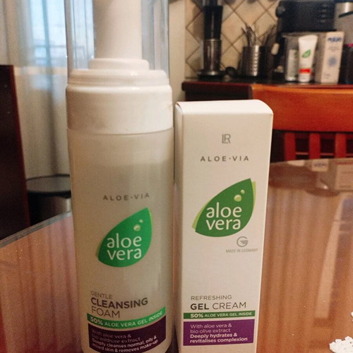 Aloe Vera skincare set for combination and oily skin new