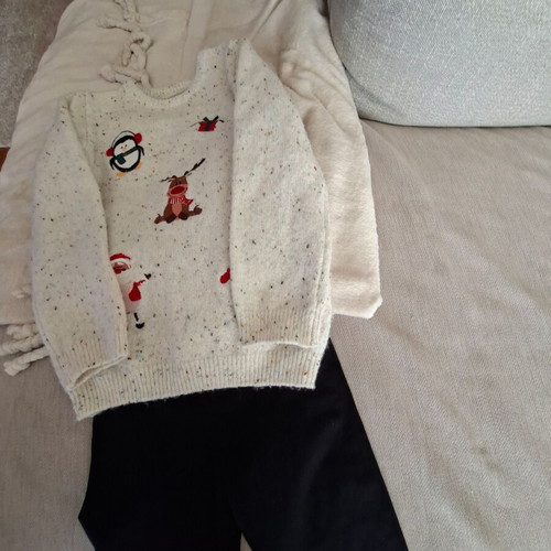 M&S Leggings and Primark Sweater Set New for Girls 6-7 Years