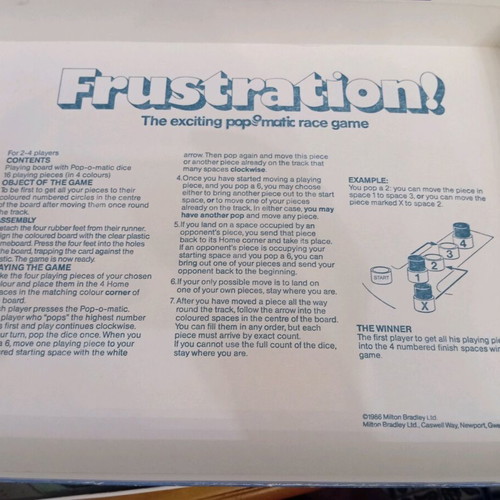 Knock Out used board game known as Griniaris