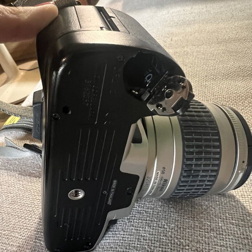 Nikon F65 SLR 35mm camera with AF Nikkor 28-80mm lens and Delsey case