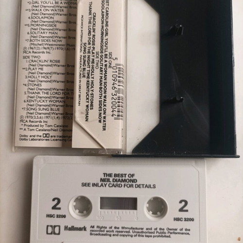 Neil Diamond The Best Of Neil Diamond cassette like new