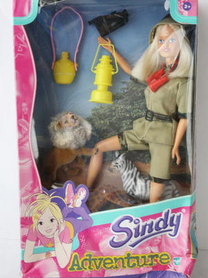 Sindy Safari Adventure Hasbro doll new, sealed