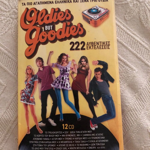Goldies But Goodies CD box set 12 discs Greek and foreign songs