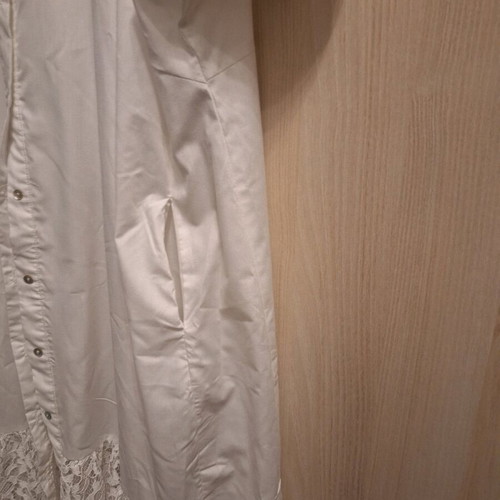 Shein white dress XL with pockets, lightweight, like new