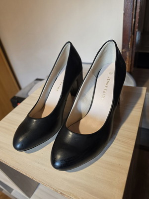 Jenny Fairy black high heels size 38 like new