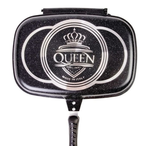 Queen Double Nonstick Grill Pan 36 cm New