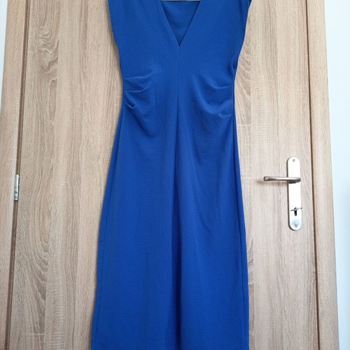 Zara midi dress size S like new, blue