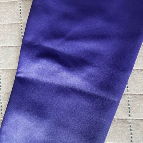 Calzedonia thermal leather-effect leggings for girls size 7-8 like new purple