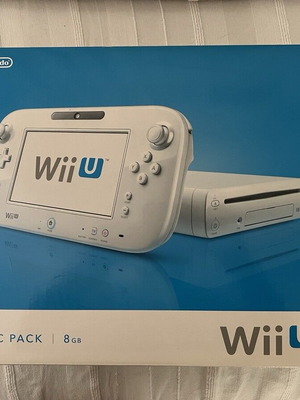 Nintendo Wii U μεταχειρισμένο με το κουτί και όλα τα περιφερειακά
