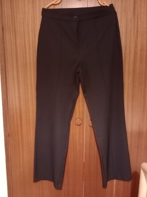 Black flared pants new, size XL