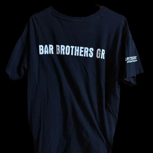 Bar Brothers GR men's T-shirt black size M like new