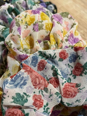 Scrunchies καινούργια πολύχρωμα λαστιχάκια μαλλιών