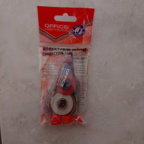 Correction tape new blank tape sealed package