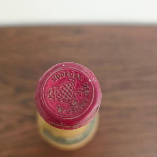 Rioja Siglo Cosecha 1964 collectible wine bottle, Bodegas del Romeral