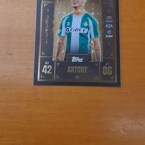 Topps Card Match Ataxx Antony Kings of Europe 2025-2026 New