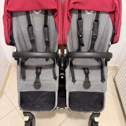 Bugaboo Donkey Twin stroller like new with accessories