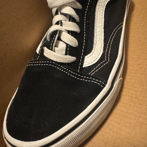 Vans Old School sneakers like new, size 38, black and white