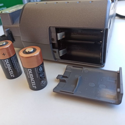 Fujifilm Instax 500AF camera used with autofocus lens