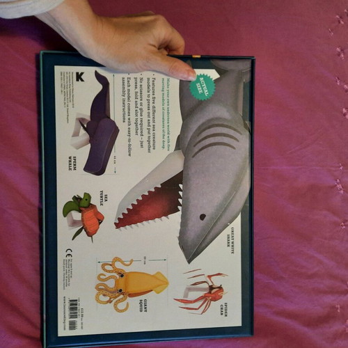 Craft game like new with materials for 4 of 5 animals