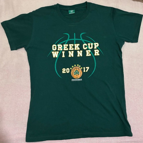 Greek Cup Final 2017 T-shirt new with team names