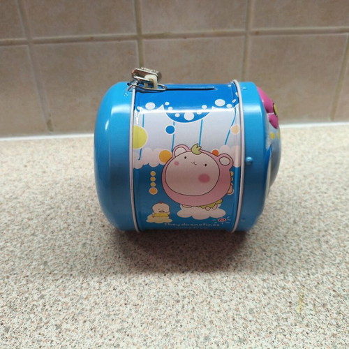 Children's piggy bank new without lock