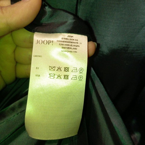 Joop! wool coat like new, black, size XL