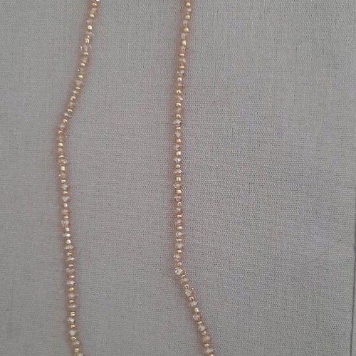 Neck and glasses chain new, gold-colored