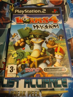 Worms 4 Mayhem PS2
