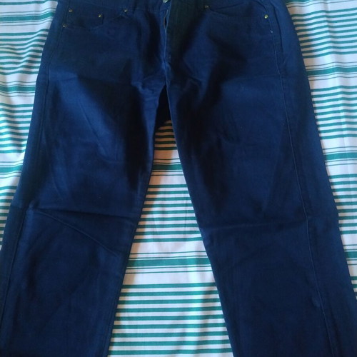 Mango blue pants size M like new