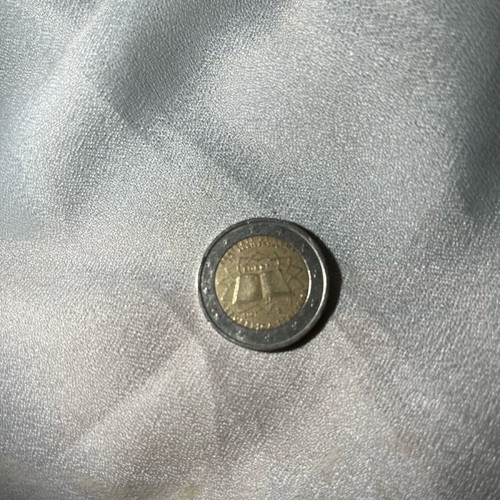 2 euro Italy 2007 50th anniversary Rome Treaty used
