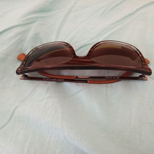 Sunglasses new, brown, UV400 protection with case