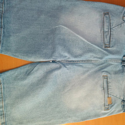Zara men's bermuda shorts used, size 42, blue