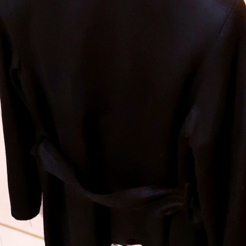 Zara wool coat black Large/XL like new