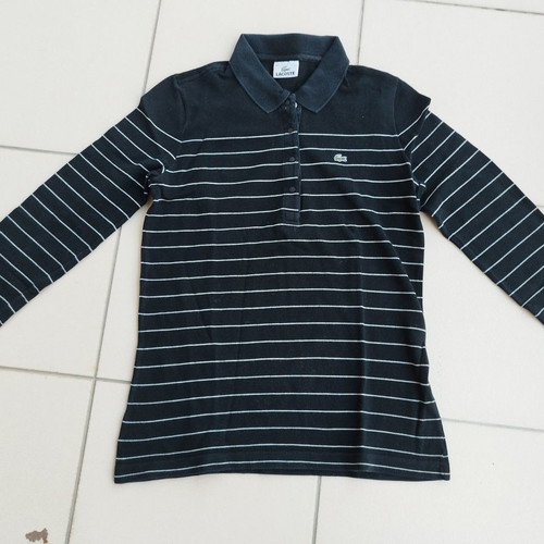 Lacoste No42 T-shirt used, black