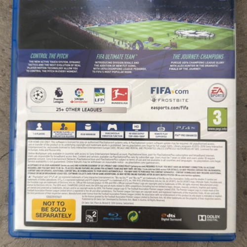 Fifa 19 PlayStation 4 (PS4) like new