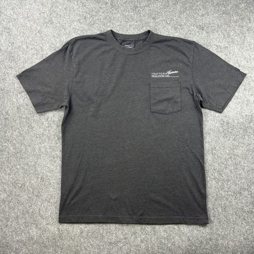 Dickies T-shirt Large charcoal embroidered Trattoria Peccaro