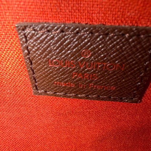 Louis Vuitton Belem mm τσάντα ώμου μεταχειρισμένη καφέ