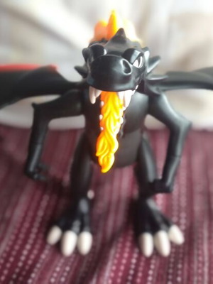 Playmobil Giant Dragon Warrior with Led Fire like new