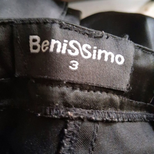Benissimo Y2K cargo pants with satin texture, like new, size M