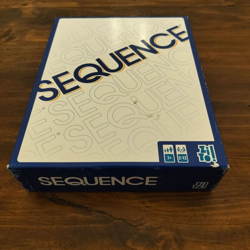 Sequence board game like new