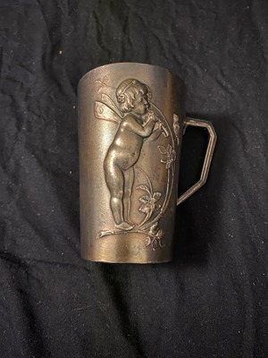 Επάργυρο ποτήρι μεταχειρισμένο του 1920