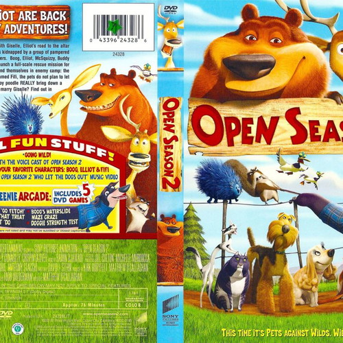Open Season 2 DVD dubbed, new